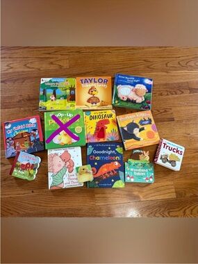 Baby flap books bible, barn, dinosaurs, chameleon, kitties, ABCs. Huge bundle!